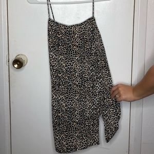 DISCONTINUED Motel Rocks Leopard Print Mini Dress